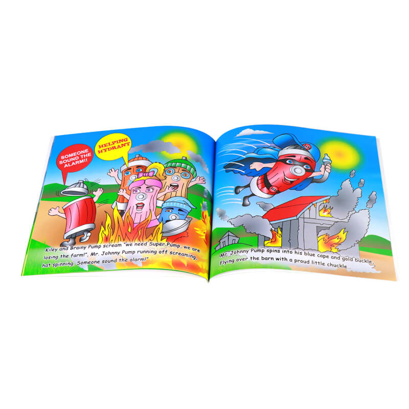 Paperback Children Book Publishers Printing Kids Illustration Book