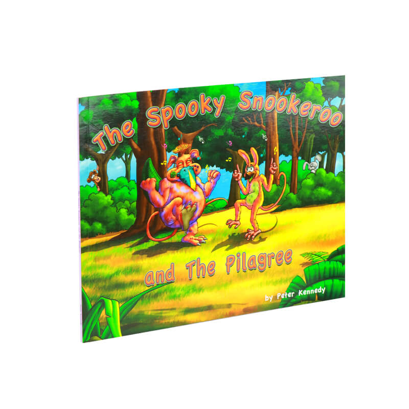 Custom Full Color Perfect Bound Children Book Printing Service