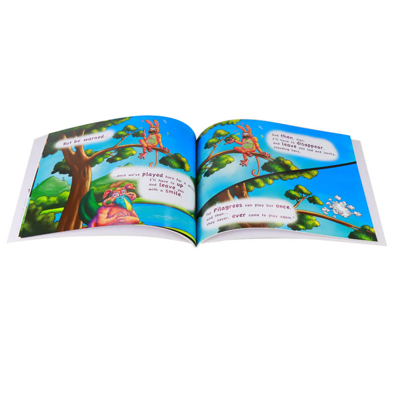 Custom Full Color Perfect Bound Children Book Printing Service