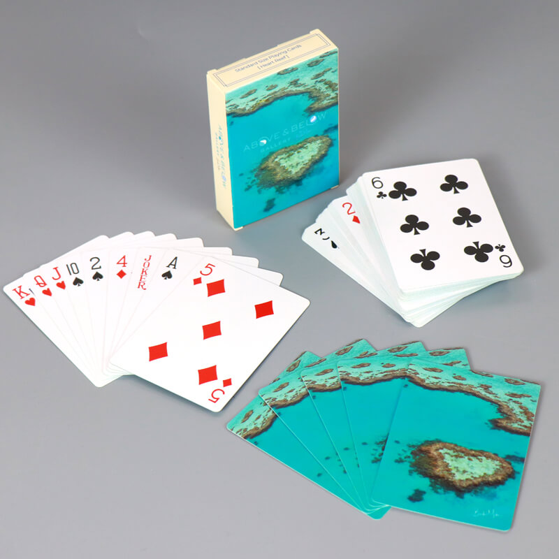 Decks of Cards Games Personalized 2 Sided Poker Cards Printing