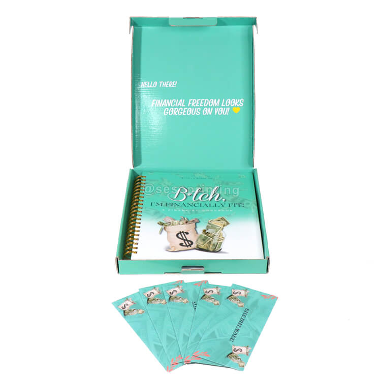 Custom Budget Planner Set Printing with Stickers and Envelopes