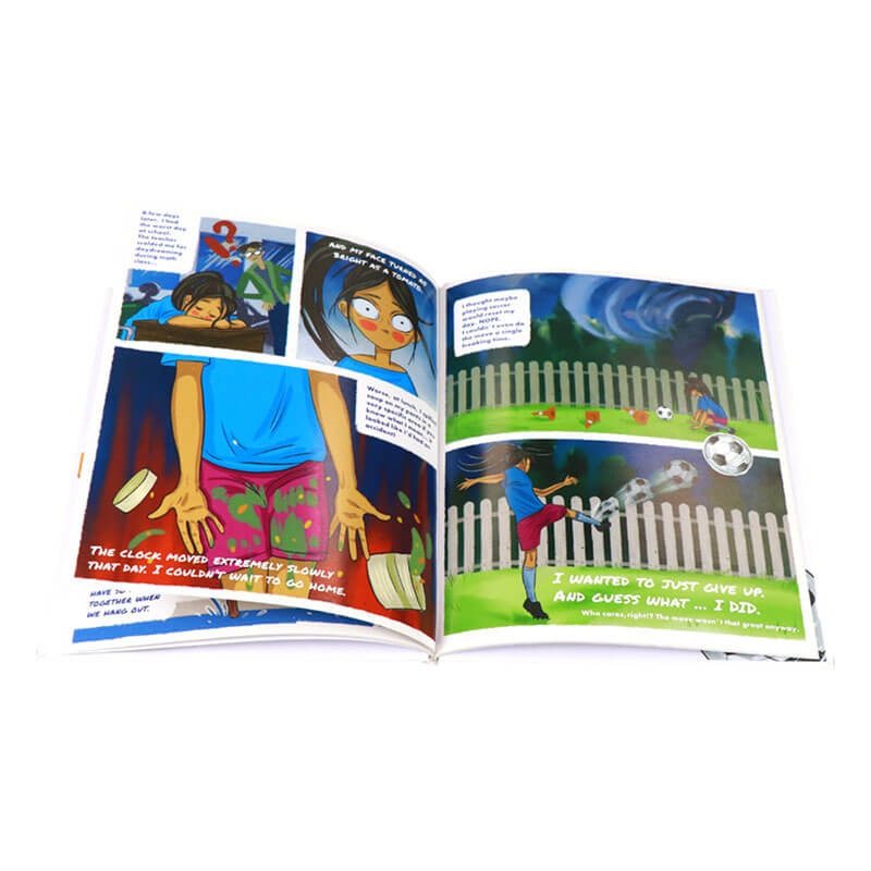 Custom Children Comic Book Printing Hardcover Adult Manga Book