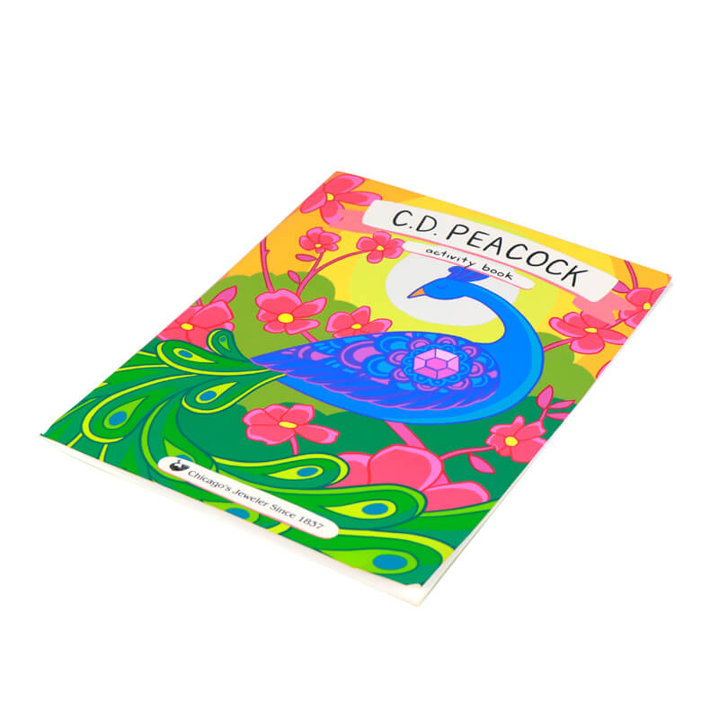 Children Activity Workbook Custom Printing Adult Coloring Book