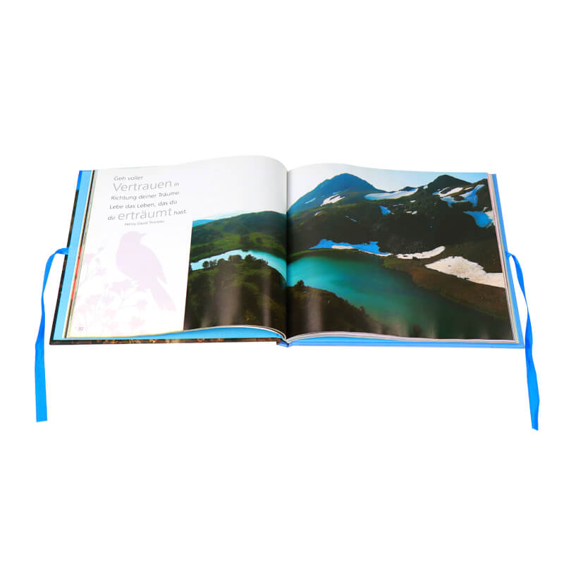 Coffee Table Book Printing Hardcover Landscape Photography Book