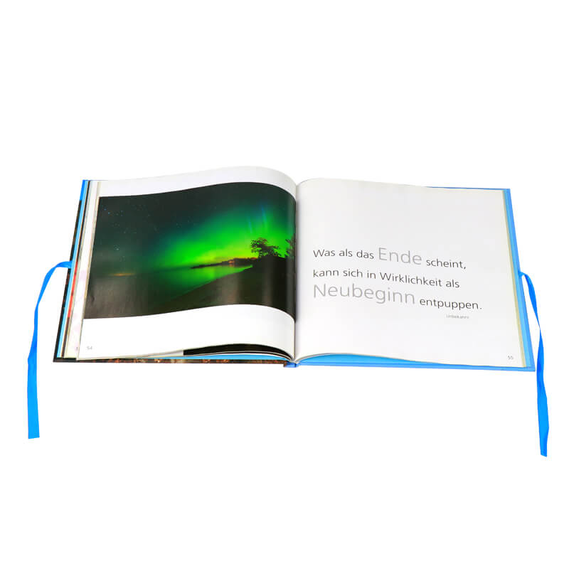 Coffee Table Book Printing Hardcover Landscape Photography Book