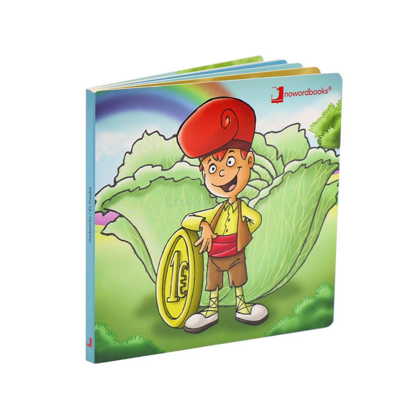 Book Publishers in China Custom Children Board Book Printing