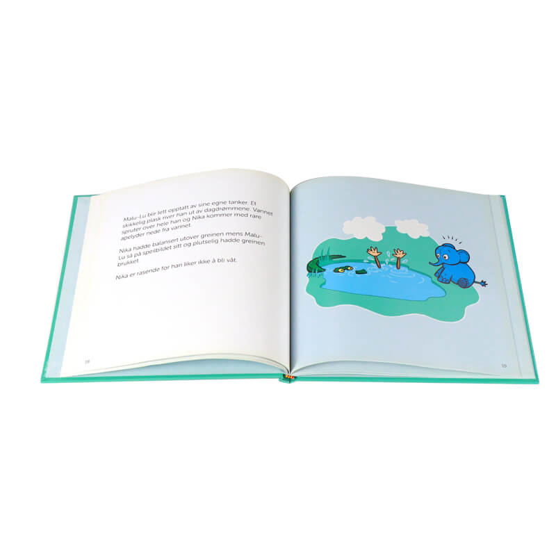 China Book Publishing Services Hardcover Children Book Printing