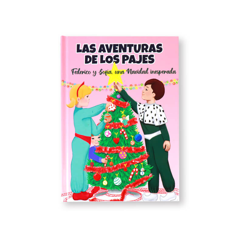 Spanish Christmas Story Books Hardcover Children Book Printing