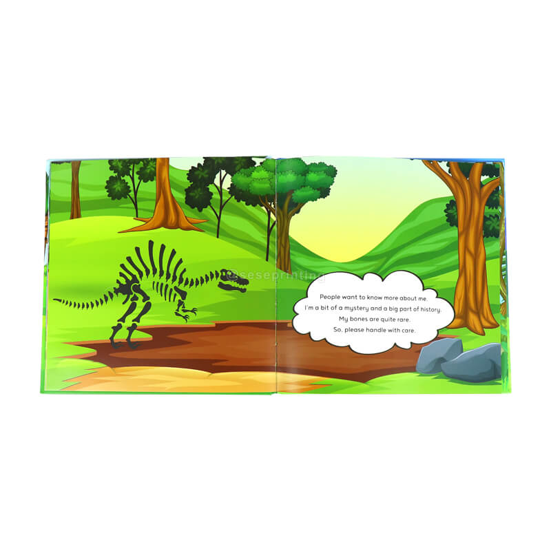 Custom Hardcover Children Illustration Story Book Printing Service