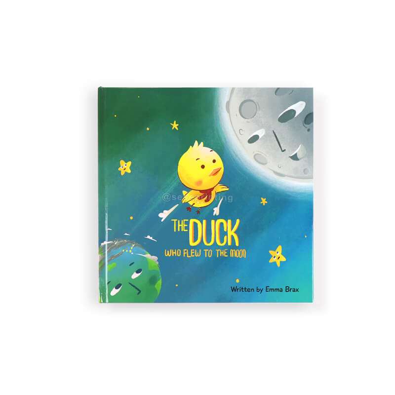 Custom Kid Story Books Printing Glossy Hardcover Children Book