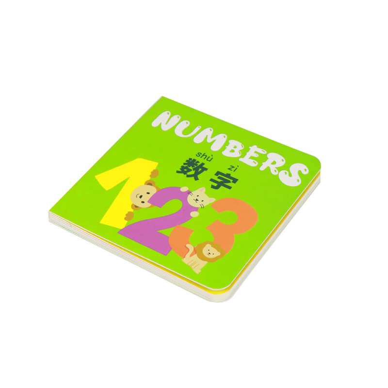 Boardbook Publisher Custom Baby Learning Cardboard Book Printing