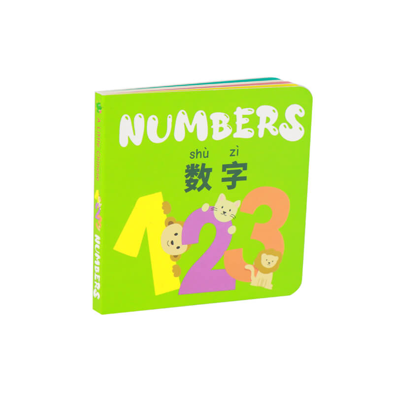 Boardbook Publisher Custom Baby Learning Cardboard Book Printing