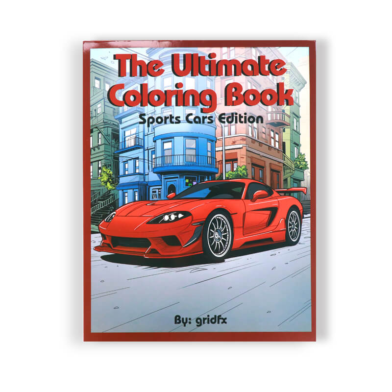 Custom Book Printing Services Children Coloring Book for Kids