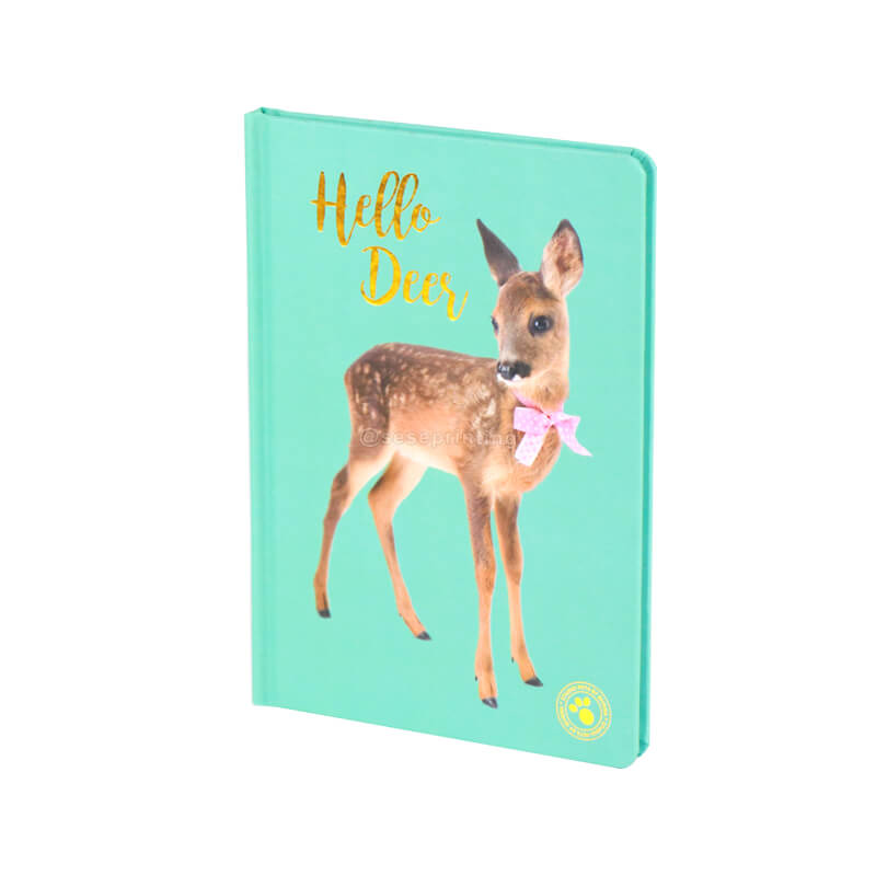 Foil Journal Personalized Hardcover Notebook Printing in China