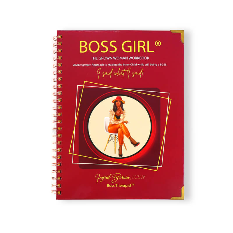 Boss Girl Planner Printing Self Care Journal Spiral Notebook