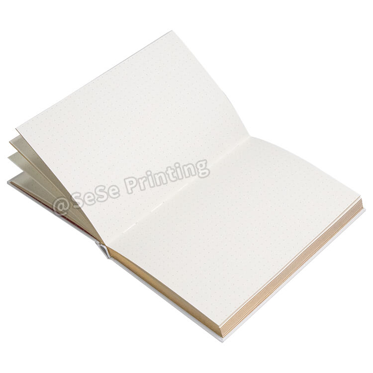 Personalized Journal Printing Hardcover Planner with Gold Edges