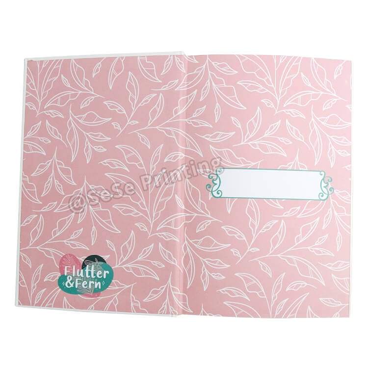 Personalized Journal Printing Hardcover Planner with Gold Edges