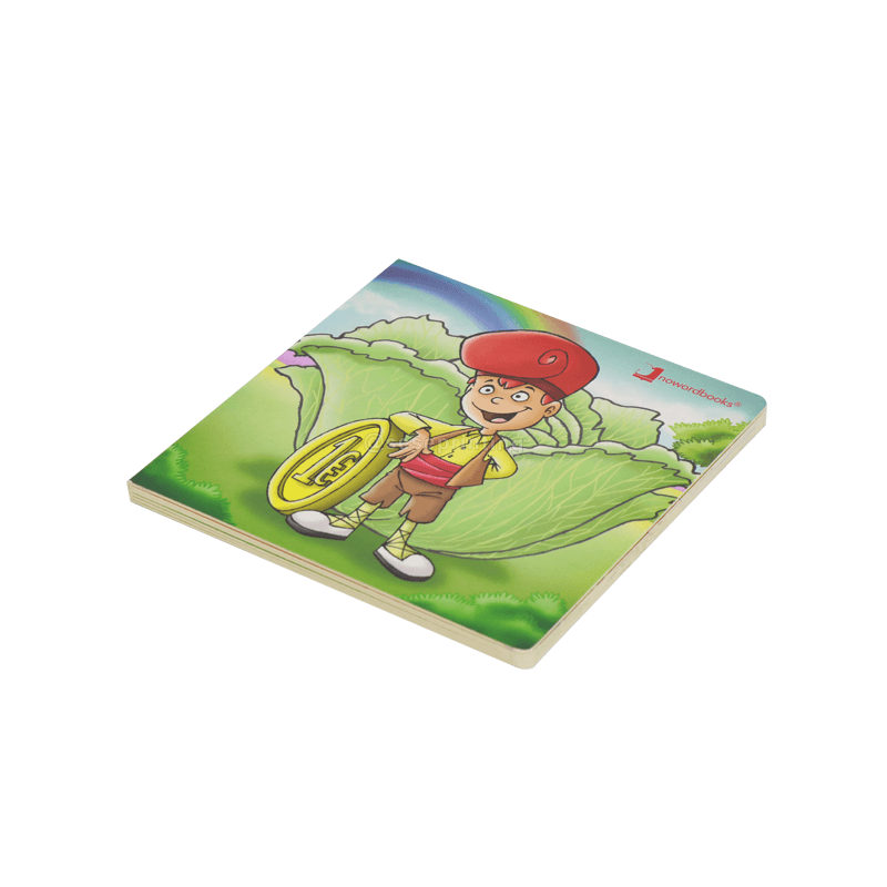 Kids Book Printing Glossy Laminated Durable Childrens Board Book