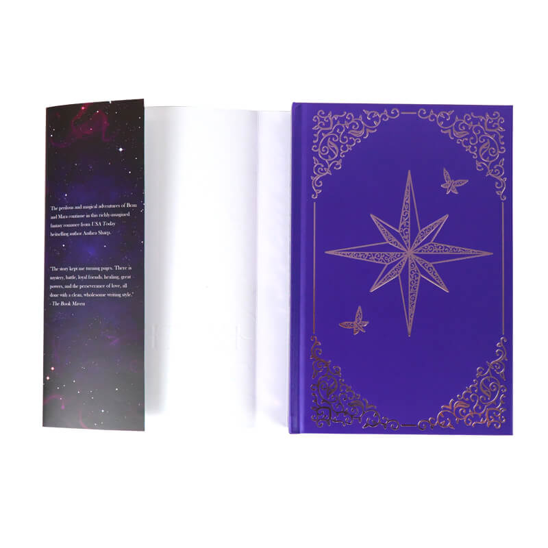 Self Publishing Hardcover Novel with Sprayed Edges and Dust Jackets