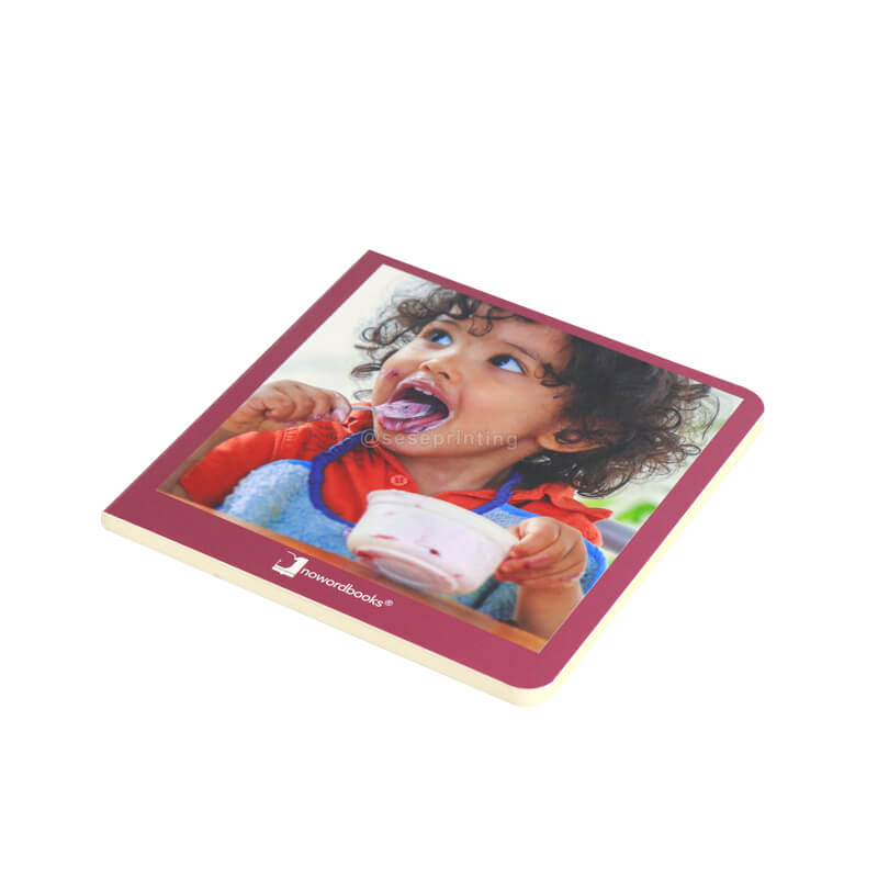 Custom Children Picture Books Full Color Baby Board Book Printing