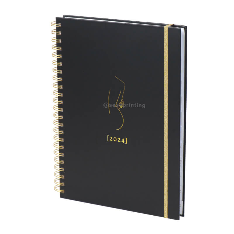 Custom Planner Printing Spiral Hardcover Manifestation Journal