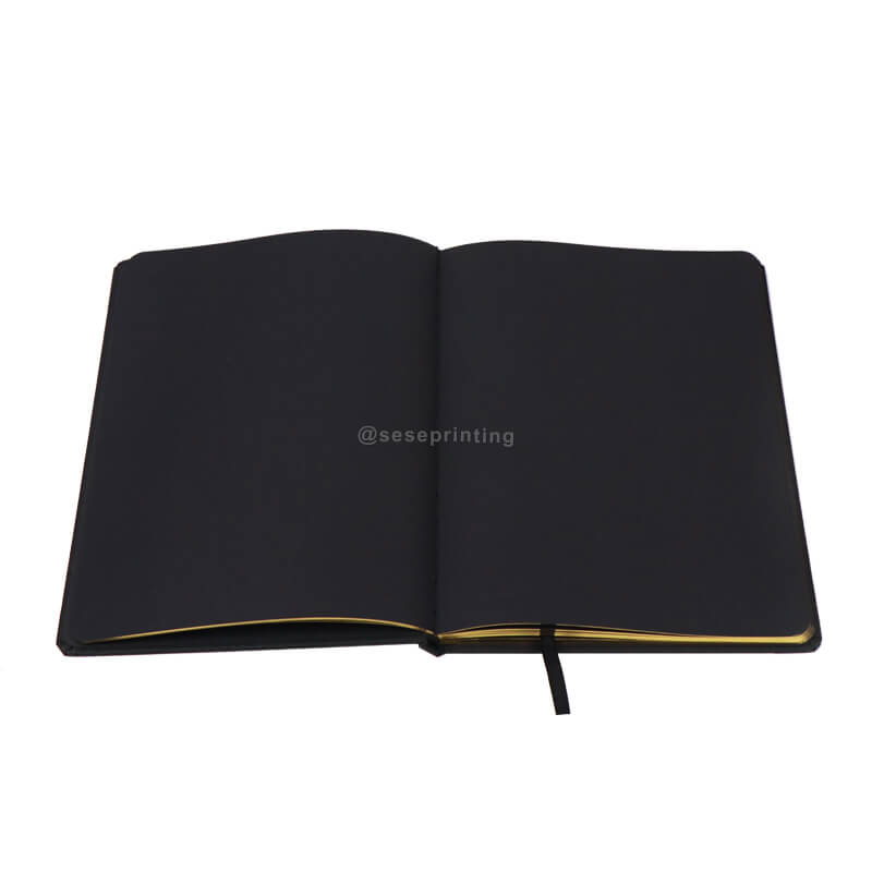 Foiled Cover Journal Custom Hardcover Planner with Gold Edges