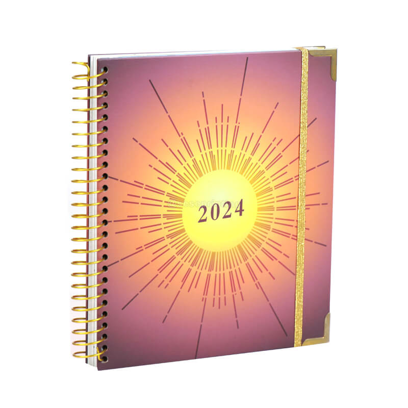 Personalized Journal Custom Spiral Daily Planner Agenda Printing