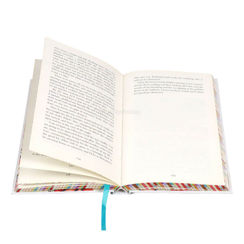 Create Foiled Hardcover Novel with Stenciled Edges and Endpapers