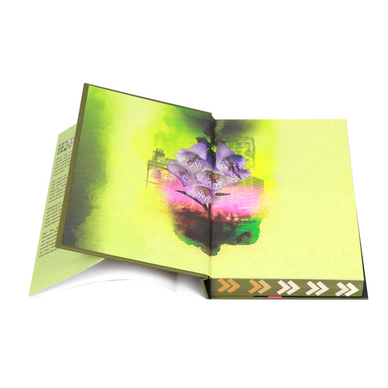 Limited Edition Hardcover Book with Stencilled Edges and Dust Jackets