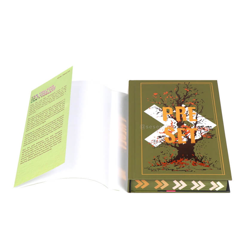 Limited Edition Hardcover Book with Stencilled Edges and Dust Jackets