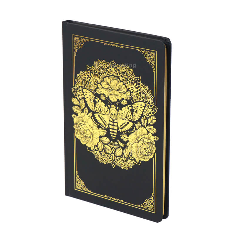 Foiled Cover Journal Custom Hardcover Planner with Gold Edges