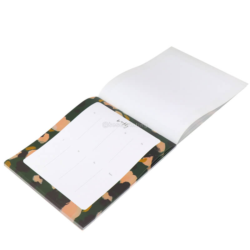 Custom Memo Pads Sticky Notes Printing Weekly Planner Notepads