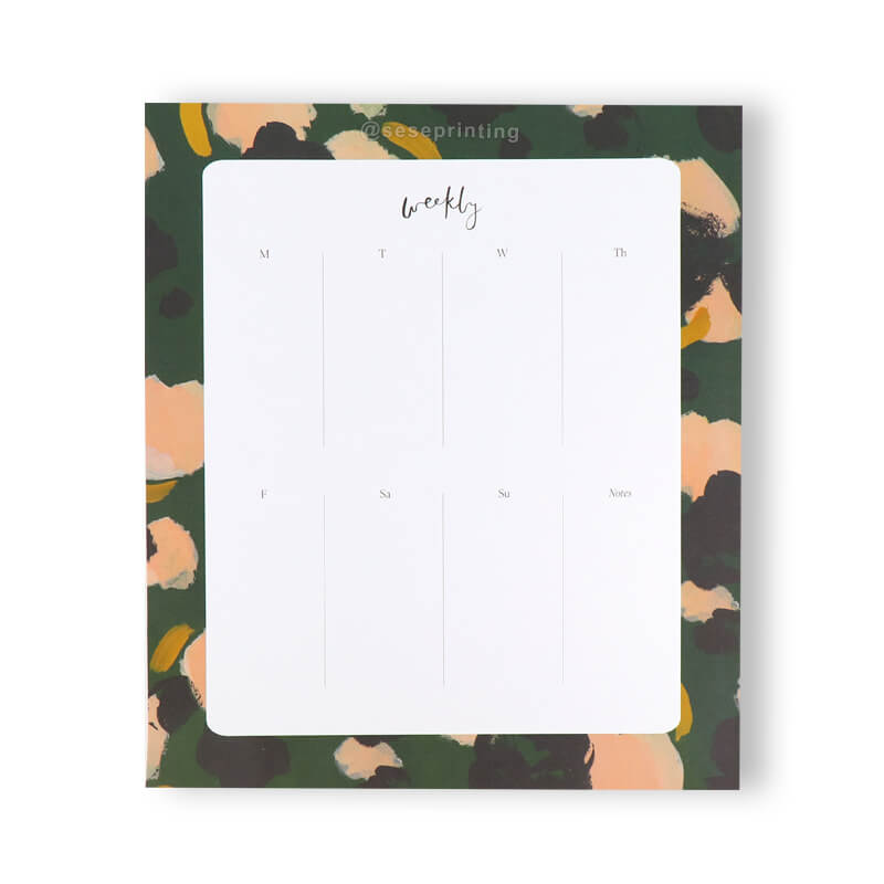 Custom Memo Pads Sticky Notes Printing Weekly Planner Notepads