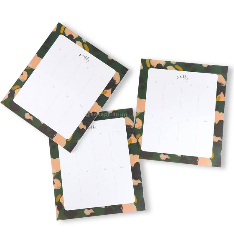 Custom Memo Pads Sticky Notes Printing Weekly Planner Notepads