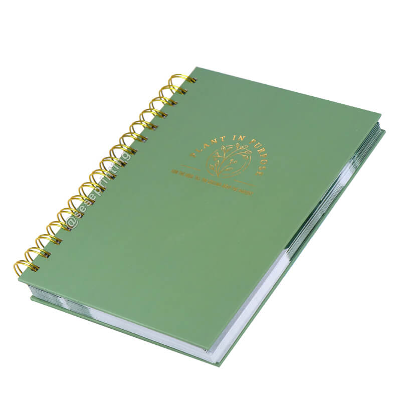 Personalized Hardcover Spiral Notebook Printing Daily Planner