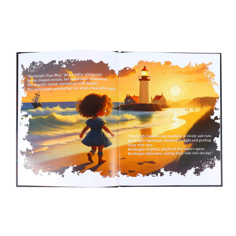 Custom Kid Story Books Printing Hardcover Children Picture Book