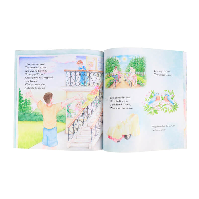 Children Books Printing Service Paperback Story Books for Kids