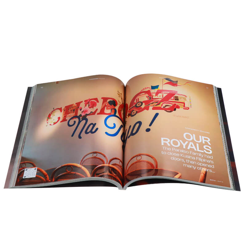 Full Color Printing Softcover Brochure for Business/Personal