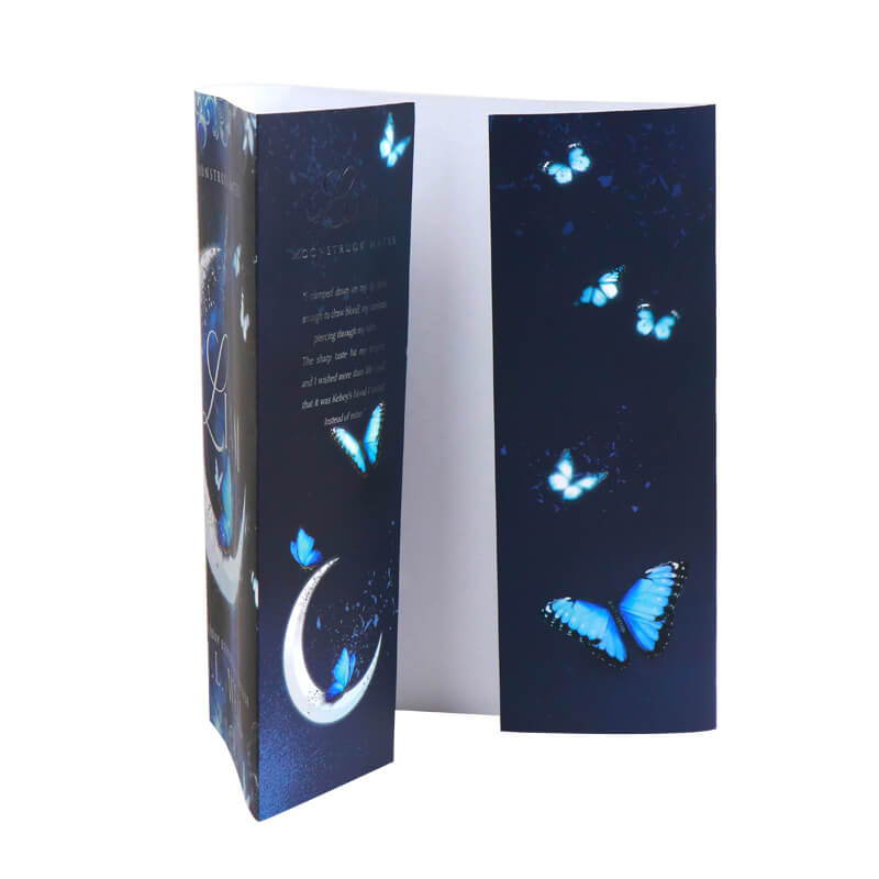 Custom Dust Jacket with Silver Foil on Cover for Hardcover Book