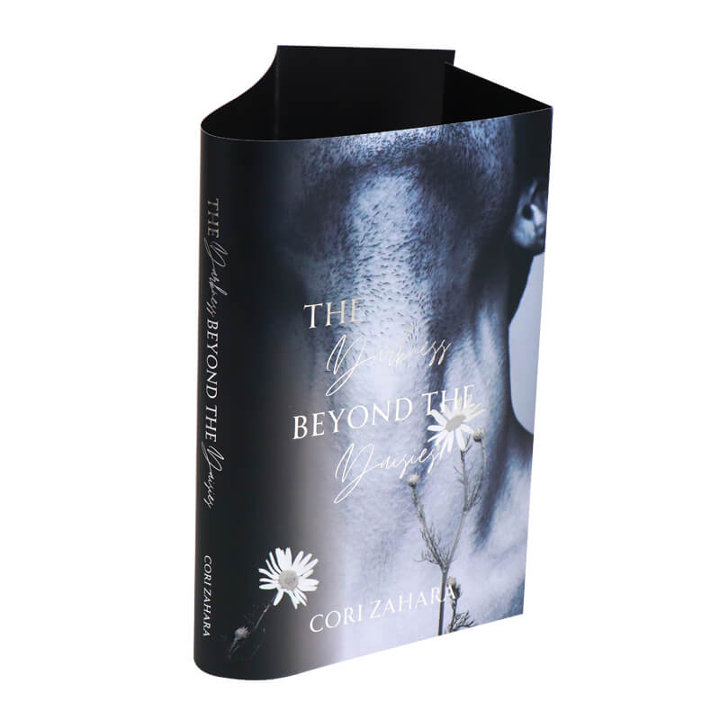 Double Sided Printing Book Dust Jackets with Silver Foil on Cover