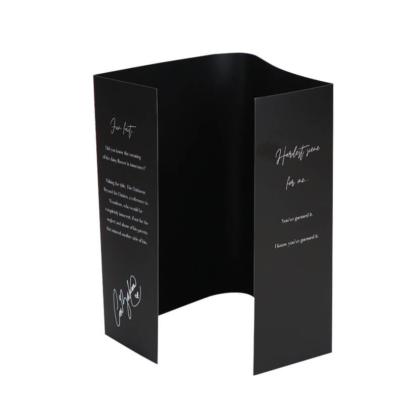 Double Sided Printing Book Dust Jackets with Silver Foil on Cover