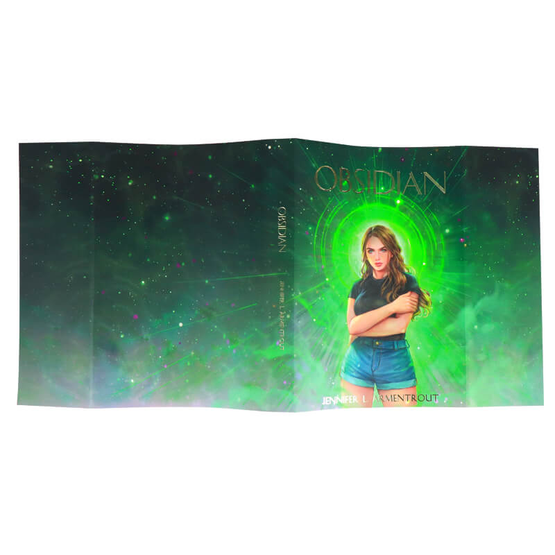 Double Sided Foil Dust Jacket Printing for Hardcover Books