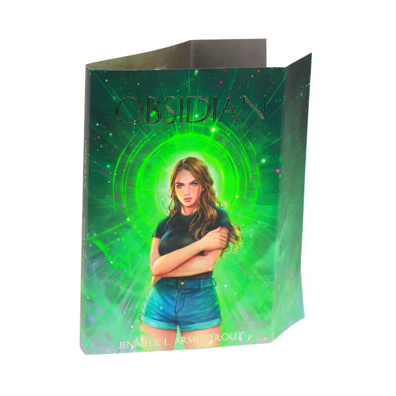 Double Sided Foil Dust Jacket Printing for Hardcover Books