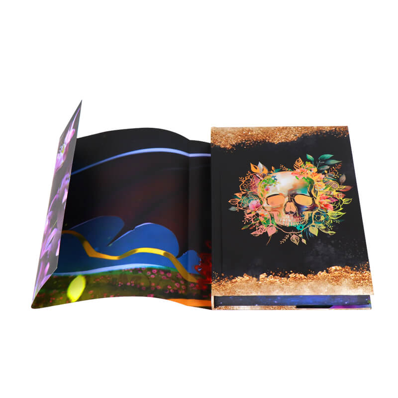 Full Color Printing Hardback Book with Foil Dust Jacket and Sprayed Edges