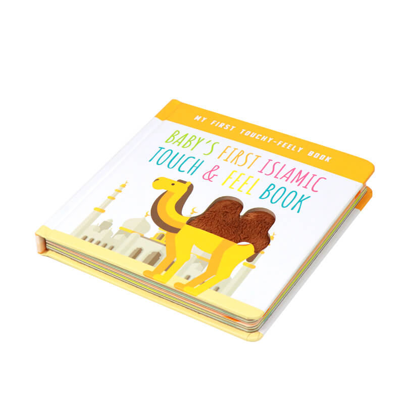 Children Touch and Feel Board Book Custom Printing Cardboard Book