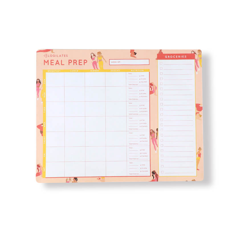 Custom Tear off Notepad Personalized Weekly Meal Planner Printing