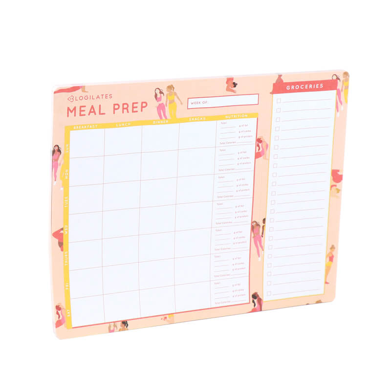 Custom Tear off Notepad Personalized Weekly Meal Planner Printing