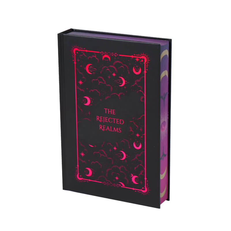 Full Color Printing Special Edition Novel with Sprayed Edges and Bookmark