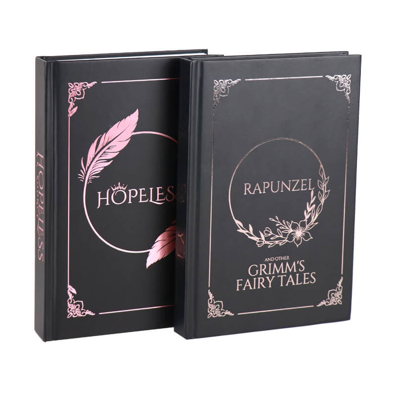 Publishing Hardcover Fiction Novel Printing Foil Stamping Book