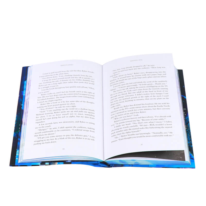 Special Edition Book Printing with Digitally Sprayed Edges and Dust Jackets